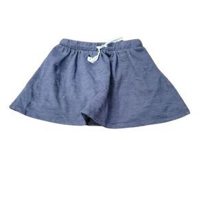 Cat & Jack Girls Blue Elastic Waist Drawstring Lightweight Skorts Size M 7/8